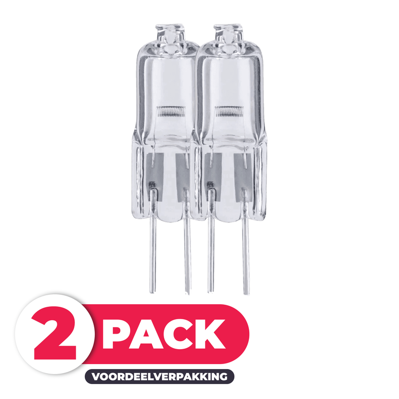 Osram 12V Halogeenlamp G4 - 20W - Warm Wit Licht - Dimbaar - 2 stuks-4008321201836