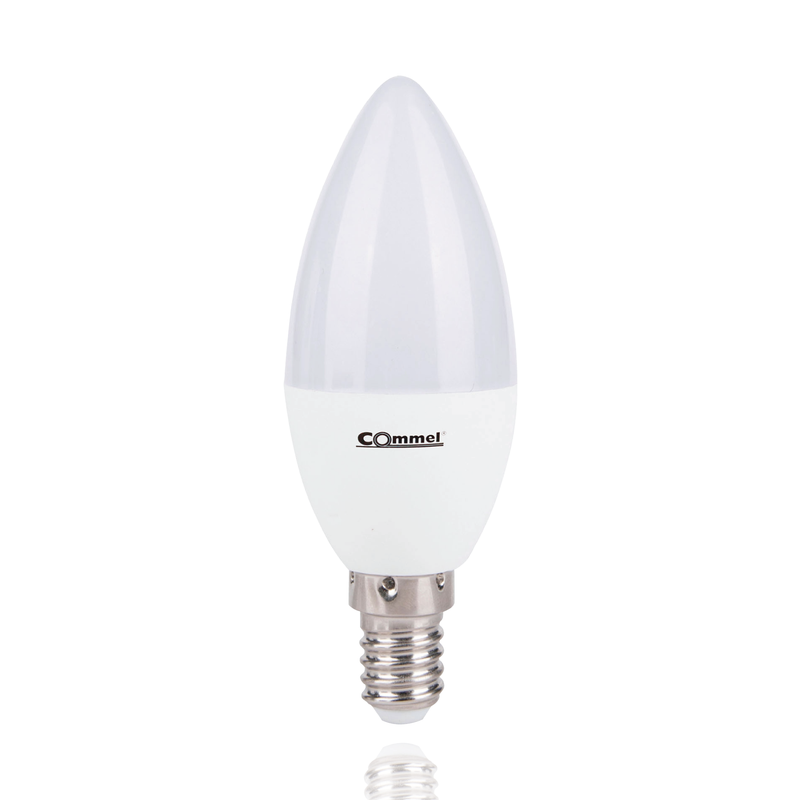 Commel  LED E14 - 8W (60W) - Koel Wit Licht - Niet Dimbaar-3858890449730