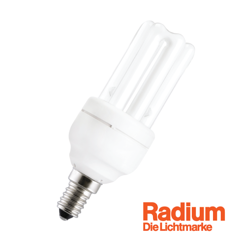 Radium (Osram)  Spaarlamp E14 - 8W (40W) - Warm Wit Licht - Niet Dimbaar-4008597183829