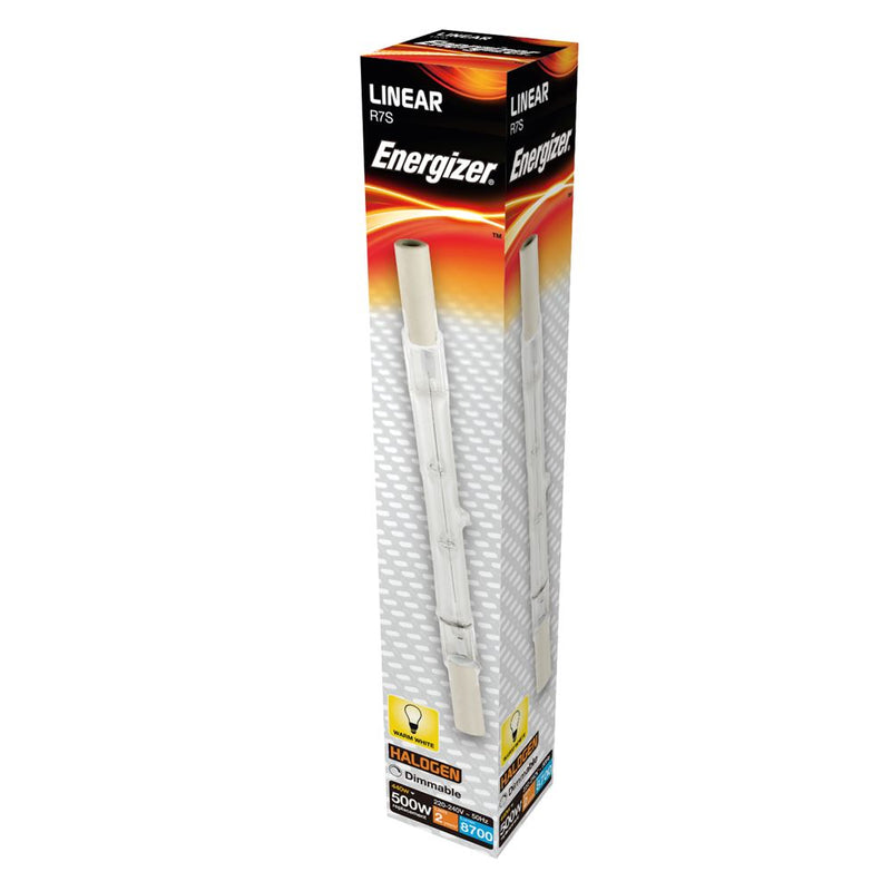 Energizer 118mm Halogeenlamp R7s - 400W (500W) - Warm Wit Licht - Dimbaar-5050028027294