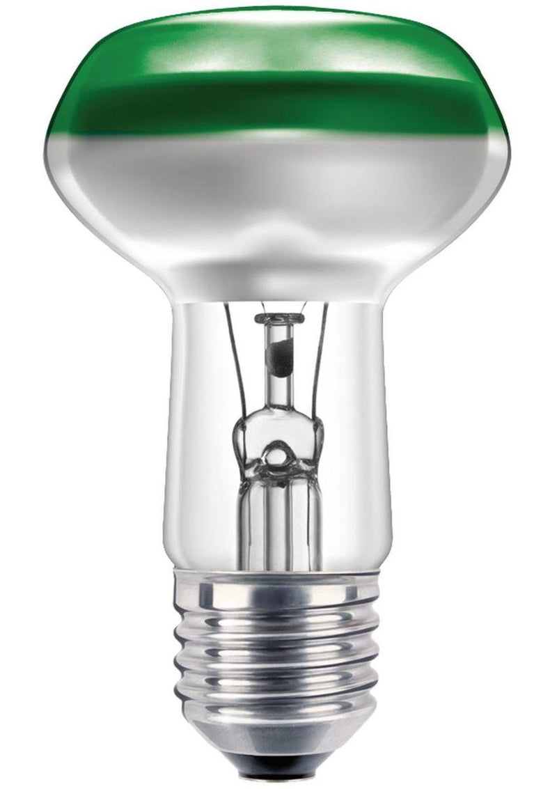 Philips Green Spot R63 Gloeilamp E27 - 40W - Groen Licht - Dimbaar-8711500066404