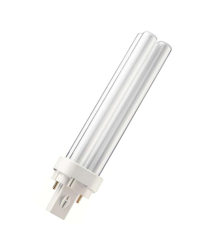 Philips PL-C Spaarlamp G24d-2 - 18W - Warm Wit Licht - Niet Dimbaar-8711500620910