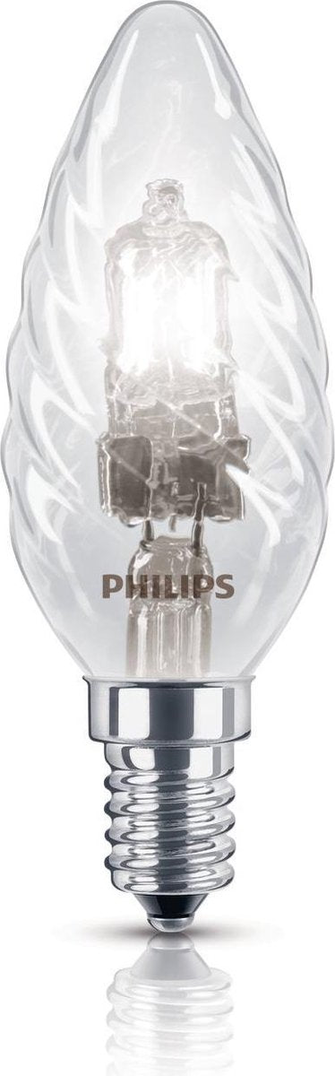 Philips Gedraaid Halogeenlamp E14 - 28W (35W) - Warm Wit Licht - Dimbaar-8727900820706